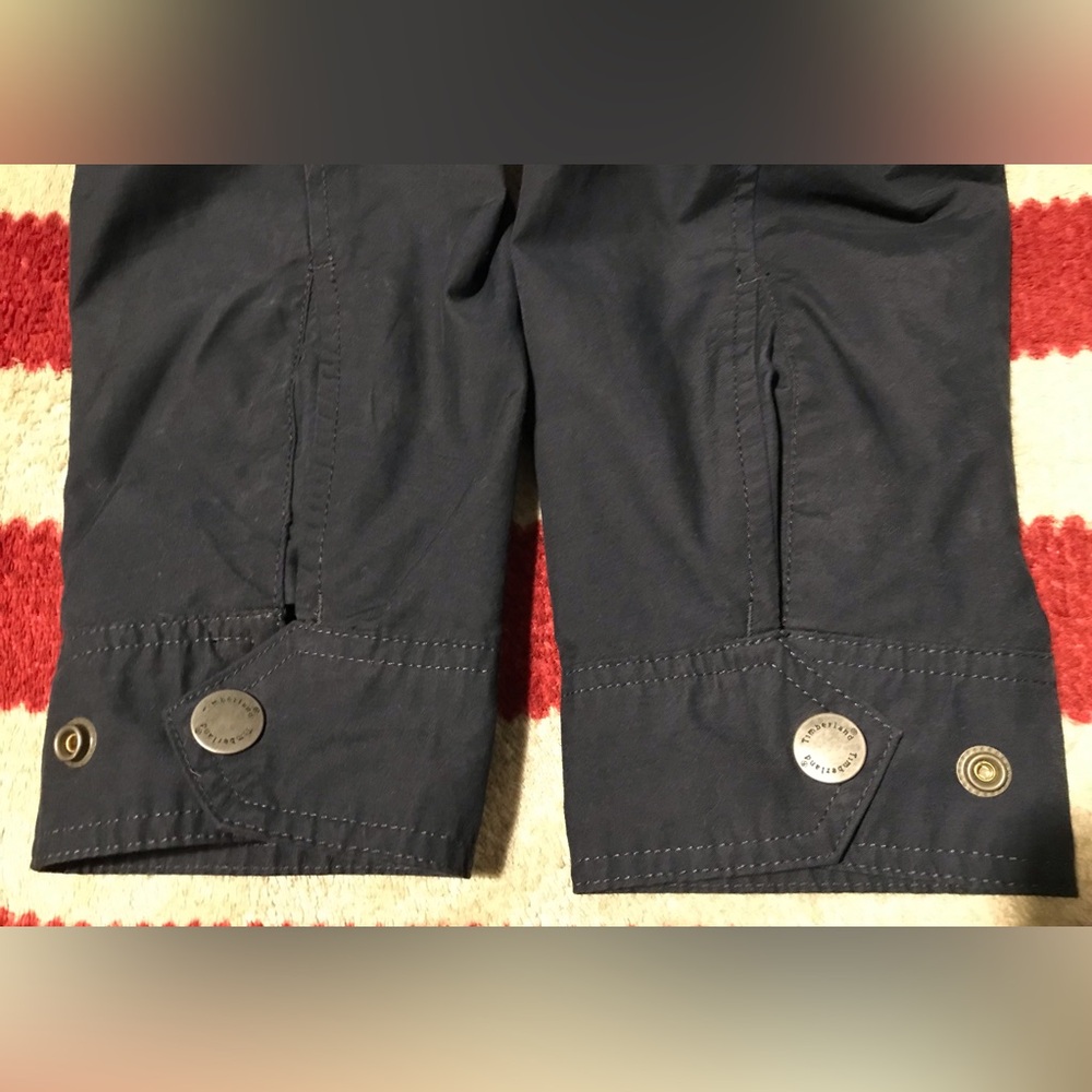 Vintage TIMBERLAND ANORAK MOUNTAIN UTILITY Jacket M Navy North Face Steep Rlpc x - Picture 10 of 12